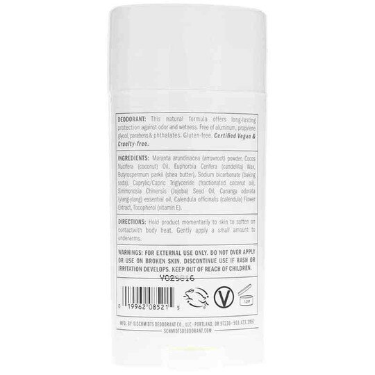 Natural Deodorant Stick, SCD